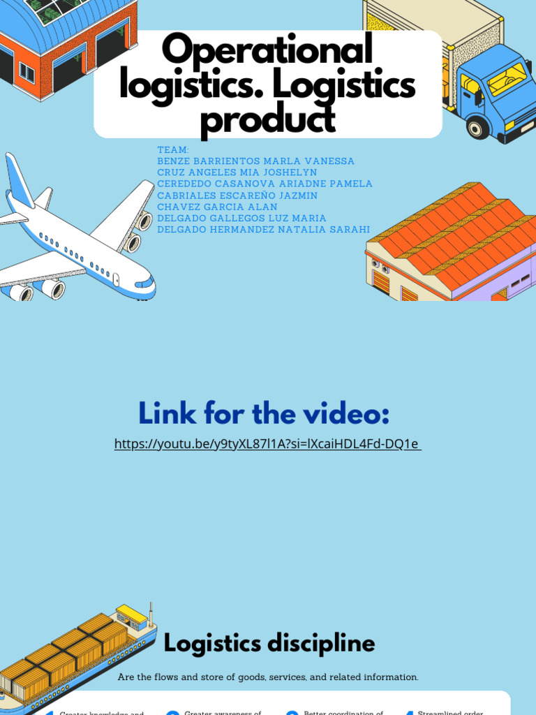Operational Logistics | PDF | Logistics | Enterprise Resource Planning