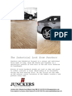 The Industrial Look From Junckers