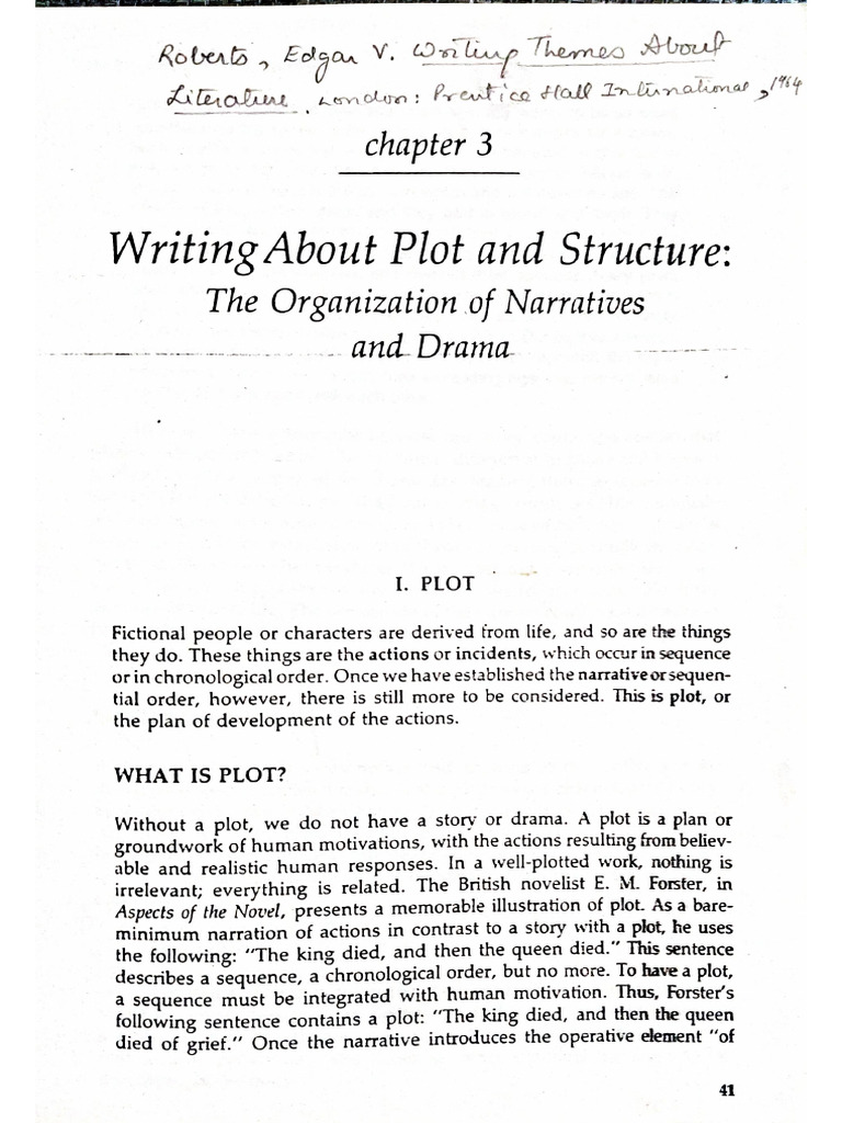 Plot and Structure Read and Summarize | PDF