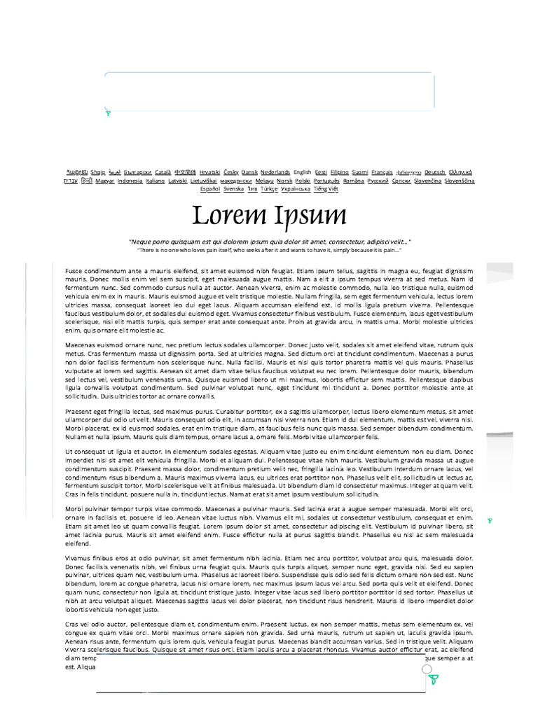 Lambda Ipsum - Just The Main Facts - Its The Deal | PDF