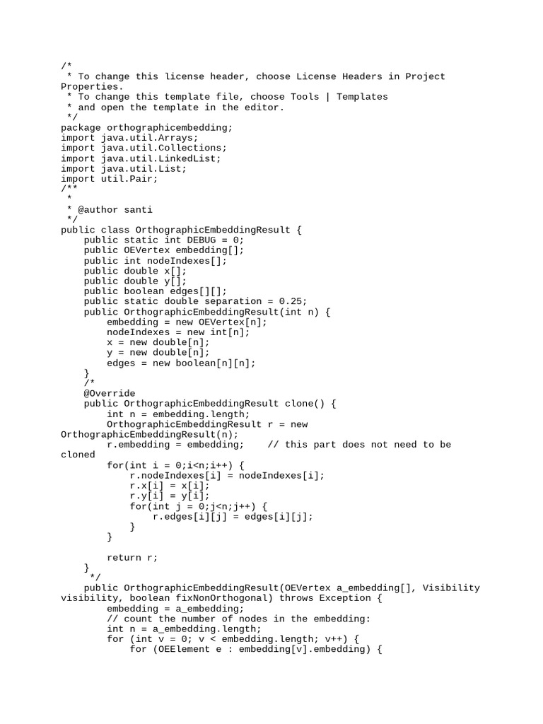 Orthographic Embedding Result | PDF