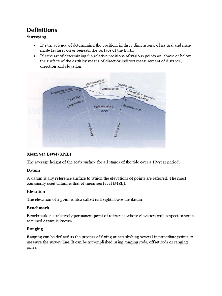 Survey Instruments Stage 1 | PDF | Compass