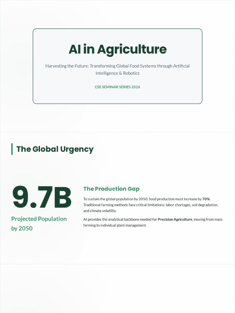 AI in Agriculture | PDF