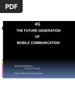 The Future Generation OF Mobile Communication: Waikar Pramod D