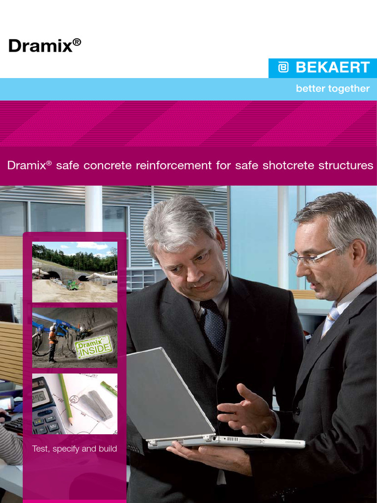 Dramix For Shotcrete Applications | PDF | Strength Of Materials | Concrete