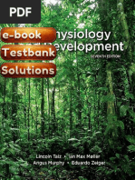 Textbook Plant Physiology and Development Seventh Edition Lincoln