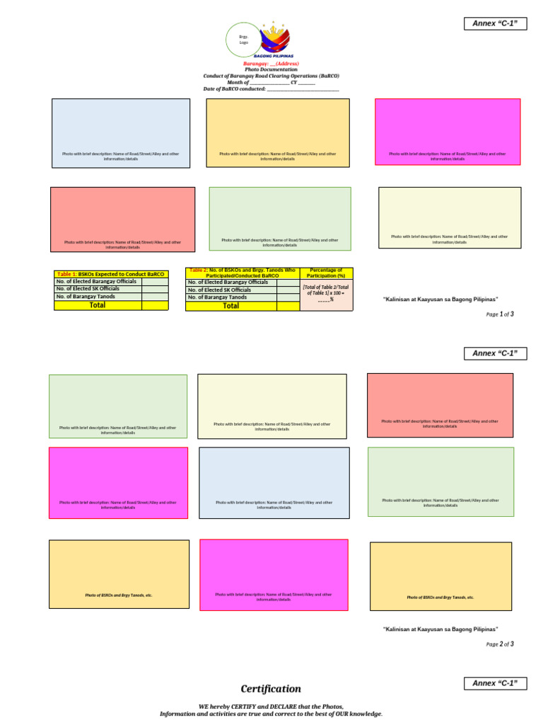 Toring Report Template With BSKO Certification March 09 | PDF | Youth ...