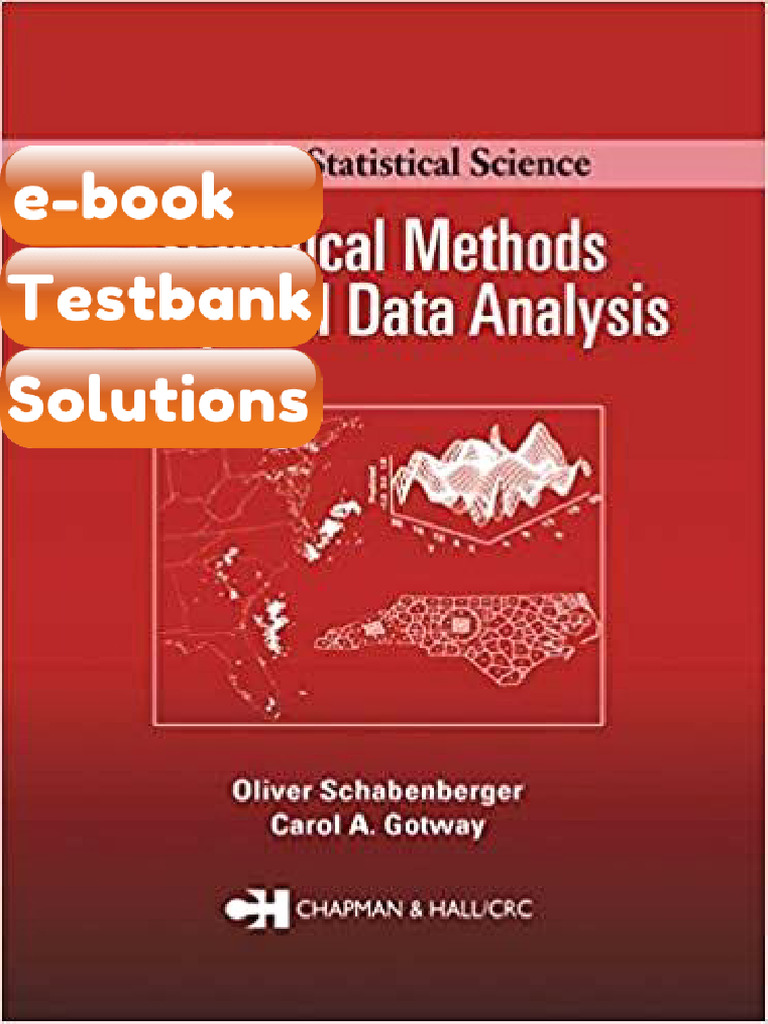 Ebook & Testbank Statistical Methods For Spatial Data Analysis Chapman ...