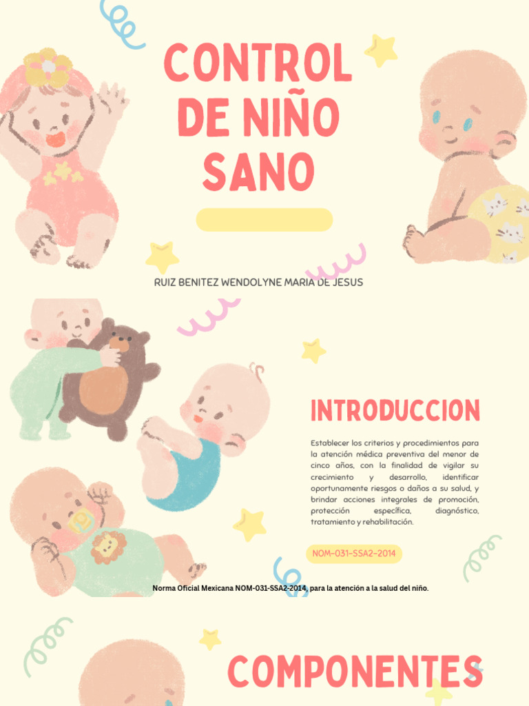 Control de Niño Sano | PDF | Enfermedades y trastornos humanos ...