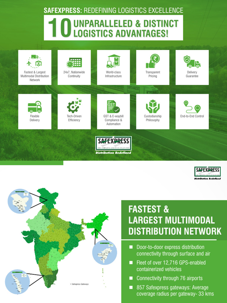10 Unparalleled & Distinct Logistics Advantages March 26 | PDF | Logistics