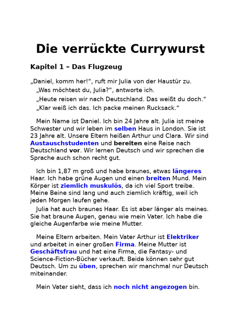Short Stories in German For Beginners | PDF
