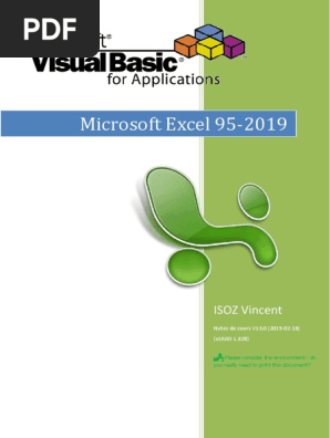 Vba Visual Basic Application Ms Excel Visual Basic For