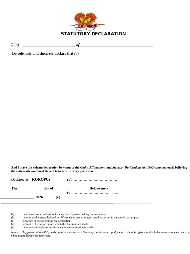 Blank State Dec | PDF