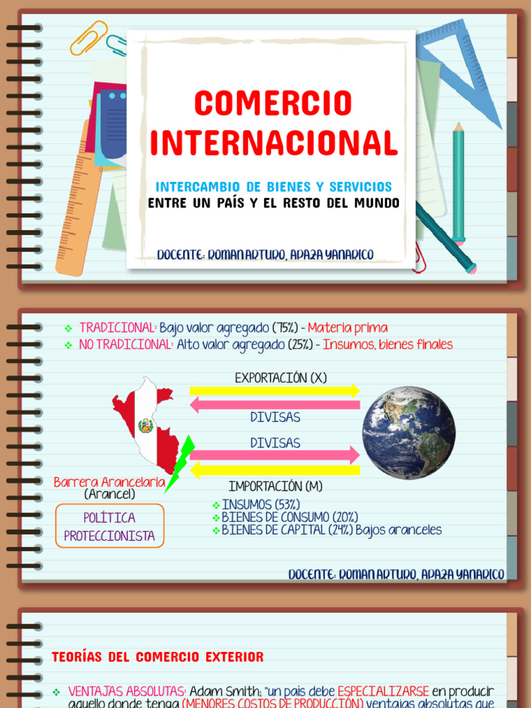 ECONOMÍA 11 - COMERCIO INTERNACIONAL Y BALANZA DE PAGOS | PDF | Balance ...