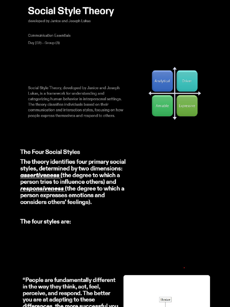 Social Style | PDF