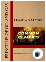 Principles of Oil and Gas Lease Analysis