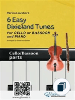 6 Easy Dixieland Tunes - Cello/Bassoon & Piano