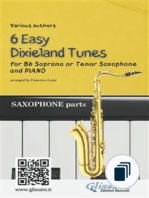 6 Easy Dixieland Tunes - Bb Tenor/Soprano Sax & Piano