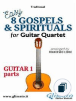 8 Gospels & Spirituals for Guitar quartet