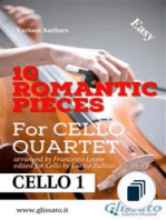 10 Romantic Pieces - Cello Quartet