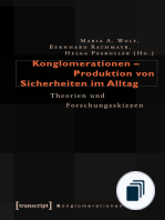 Konglomerationen - Studien zu Alltagspraktiken subjektiver Absicherung