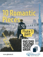 10 Romantic Pieces - Flute Quartet