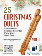 Christmas duets for soprano recorder