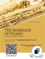 The Marriage of Figaro (overture) for Saxophone Quartet