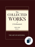 The Collected Works of J. Krishnamurti