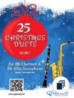 Christmas duets for Clarinet and Alto Saxophone