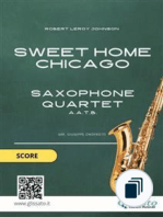 Sweet Home Chicago - Saxophone Quartet