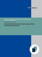 Schriften zum deutschen und internationalen Persönlichkeits- und Immaterialgüterrecht