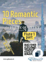 10 Romantic Pieces - Flute Quartet