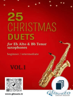 Christmas duets for Alto & Tenor sax