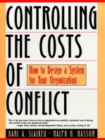 Controlling the Costs of Conflict: How to Design a System for Your Organization