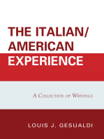 The Italian/American Experience: A Collection of Writings