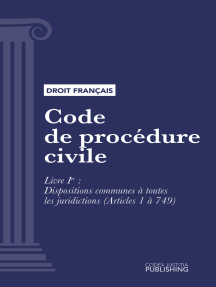 Code de procédure civile by Various (Ebook) - Read free for 30 days