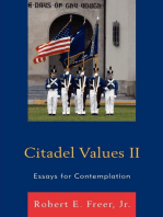 Citadel Values II: Essays for Contemplation