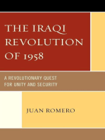 The Iraqi Revolution of 1958: A Revolutionary Quest for Unity and Security