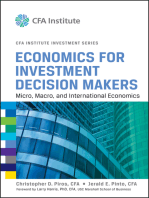 Economics for Investment Decision Makers: Micro, Macro, and International Economics