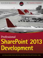 Professional SharePoint 2013 Development