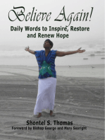Believe Again: Daily Words to Inspire, Restore and Renew Hope