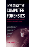 Investigative Computer Forensics