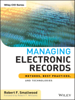 Managing Electronic Records: Methods, Best Practices, and Technologies