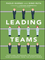 Leading Teams: Tools and Techniques for Successful Team Leadership from the Sports World