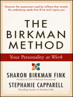 The Birkman Method: Your Personality at Work