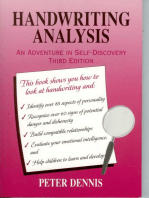 Handwriting Analysis: An Adventure in Self-Discovery, Third Edition