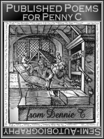 Published Poems for Penny C - Semi-Autobiography: Five Dollar Poetry from Dennie T