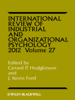 International Review of Industrial and Organizational Psychology 2012