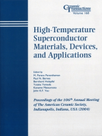 High-Temperature Superconductor Materials, Devices, and Applications: Proceedings of the 106th Annual Meeting of The American Ceramic Society, Indianapolis, Indiana, USA 2004